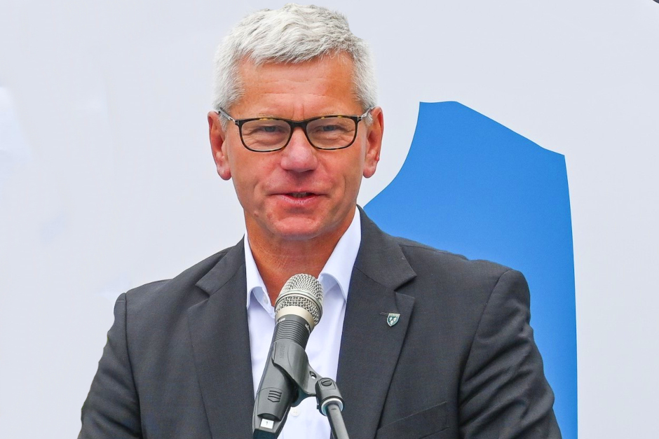 Wiesbadens Verkehrsdezernent Kowohl äußert sich zur Bedeutung der Wallauer Spange.