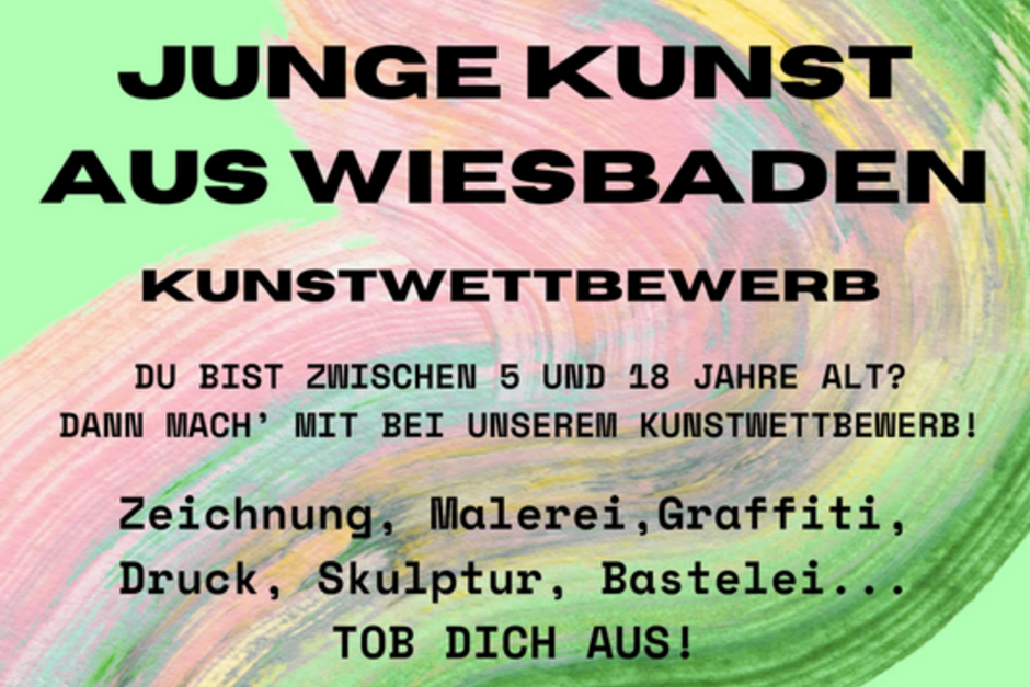 In Wiesbaden startet der Kunstwettbewerb „Junge Kunst aus Wiesbaden“