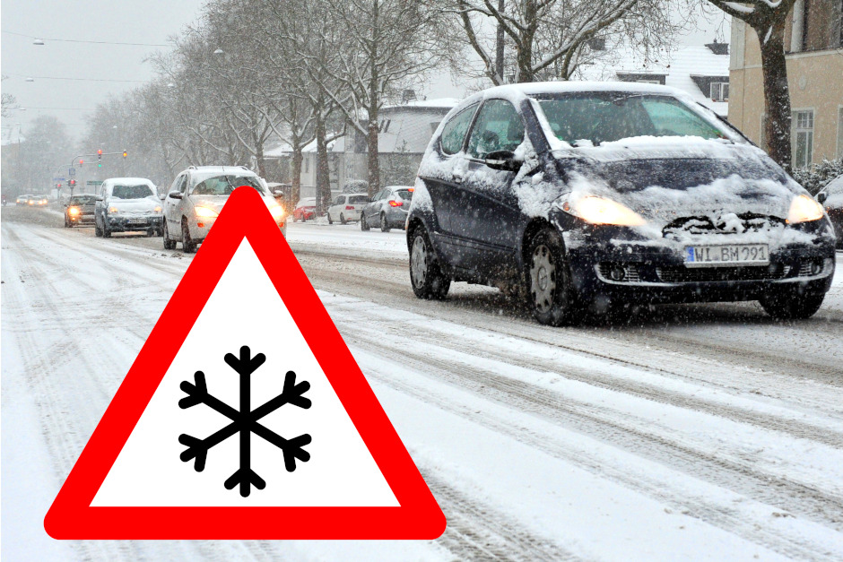 Schneeflocken, Glättegefahr und ein winterlicher Start in die Woche: In Wiesbaden steht eine rutschige Nacht bevor. Leichter Schneefall kann bis Montagmittag für Probleme auf Straßen und Wegen sorgen.