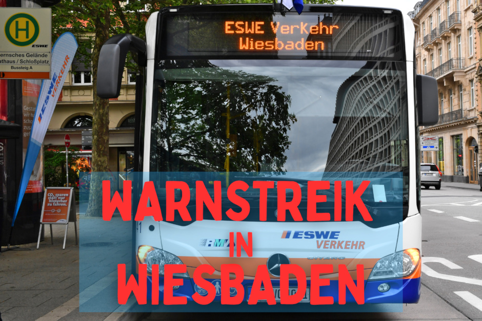 Am Montag, den 2. Februar 2026, kommt der Wiesbadener ÖPNV weitgehend zum Erliegen: Die Gewerkschaft ver.di ruft zum bundesweiten Warnstreik im Nahverkehr auf. ESWE Verkehr fällt größtenteils aus – Fahrgäste müssen alternative Mobilitätslösungen finden.