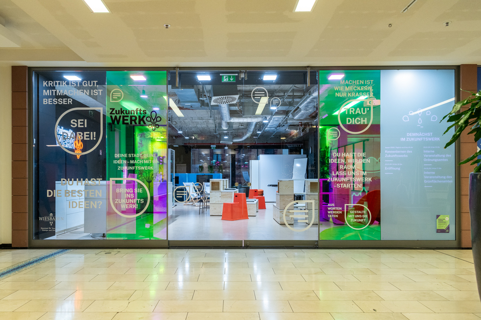 Das Zukunftswerk Wiesbaden feiert sein einjähriges Bestehen.