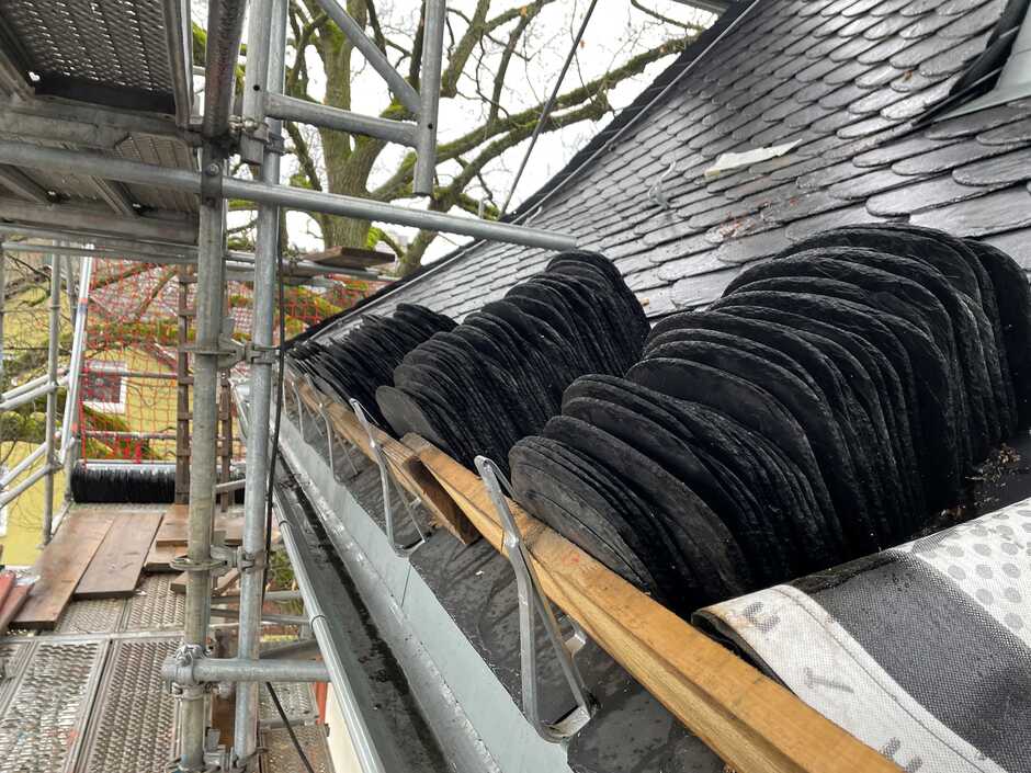 Die Evangelische Kirche in Wiesbaden-Dotzheim wird saniert.