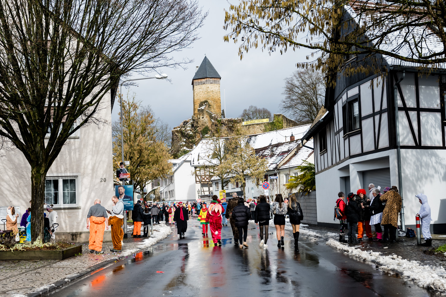 Straßenkarneval: Rosenmontagsumzug in Wiesbaden-Frauenstein am Montag, 16. Februar 2026