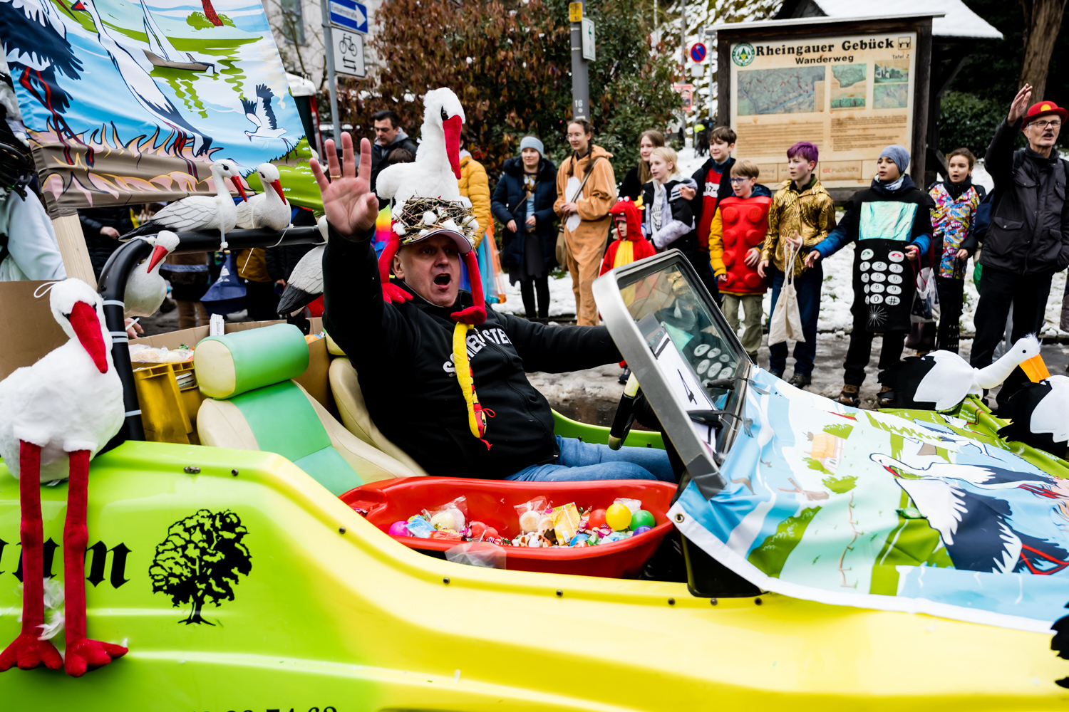 Straßenkarneval: Rosenmontagsumzug in Wiesbaden-Frauenstein am Montag, 16. Februar 2026