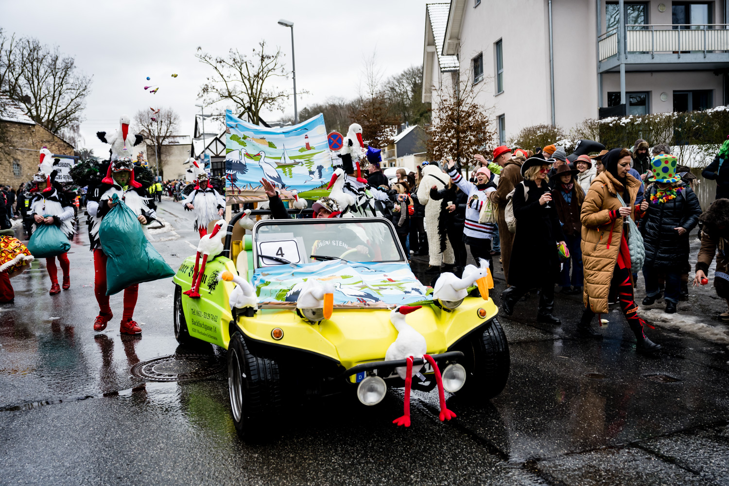 Straßenkarneval: Rosenmontagsumzug in Wiesbaden-Frauenstein am Montag, 16. Februar 2026