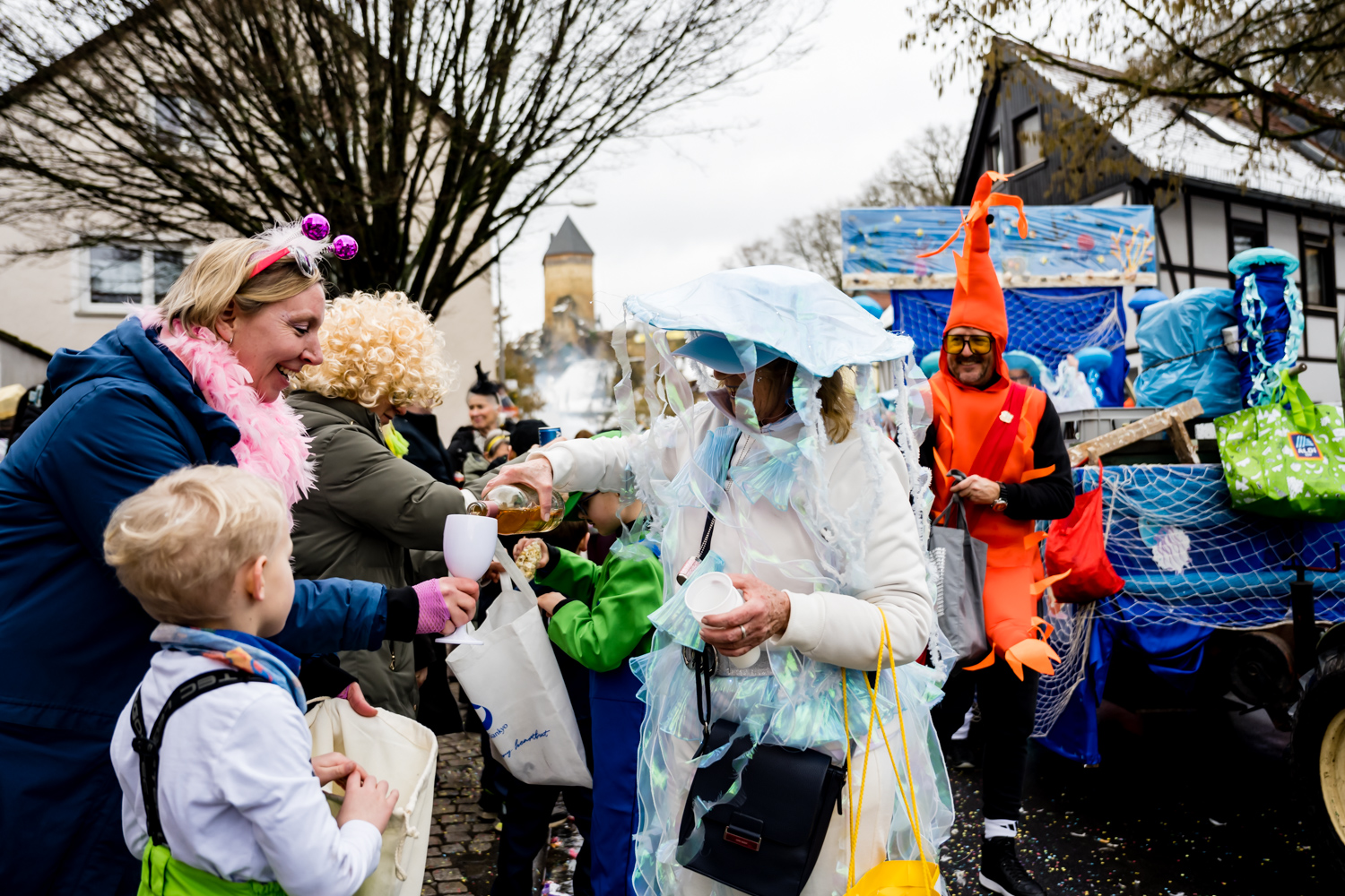 Straßenkarneval: Rosenmontagsumzug in Wiesbaden-Frauenstein am Montag, 16. Februar 2026