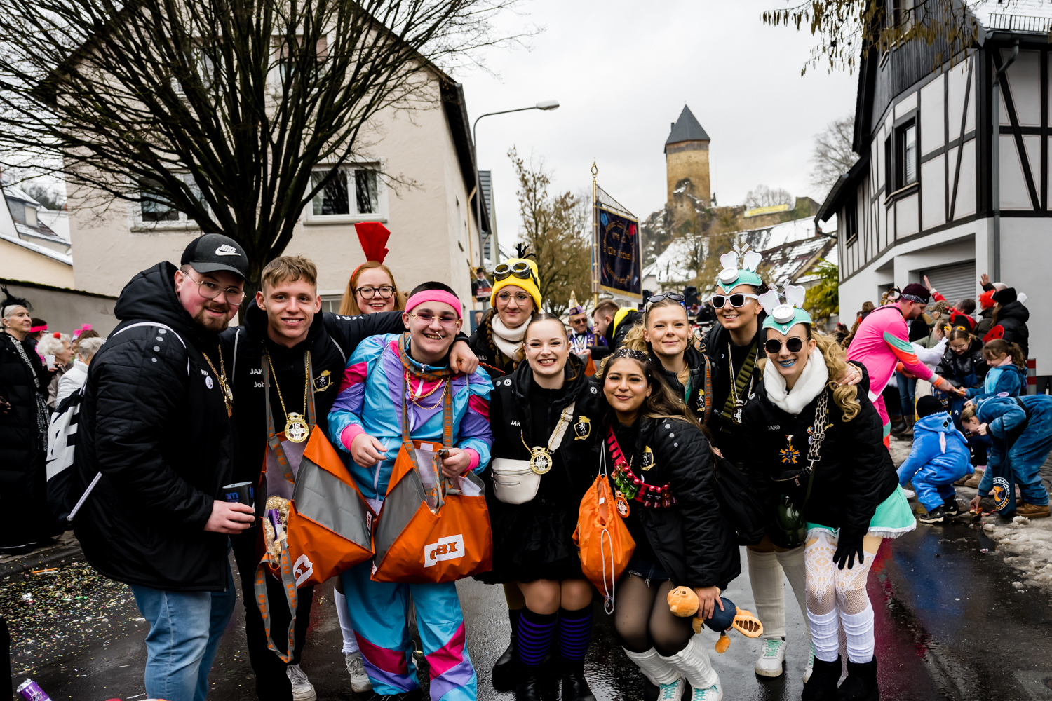 Straßenkarneval: Rosenmontagsumzug in Wiesbaden-Frauenstein am Montag, 16. Februar 2026