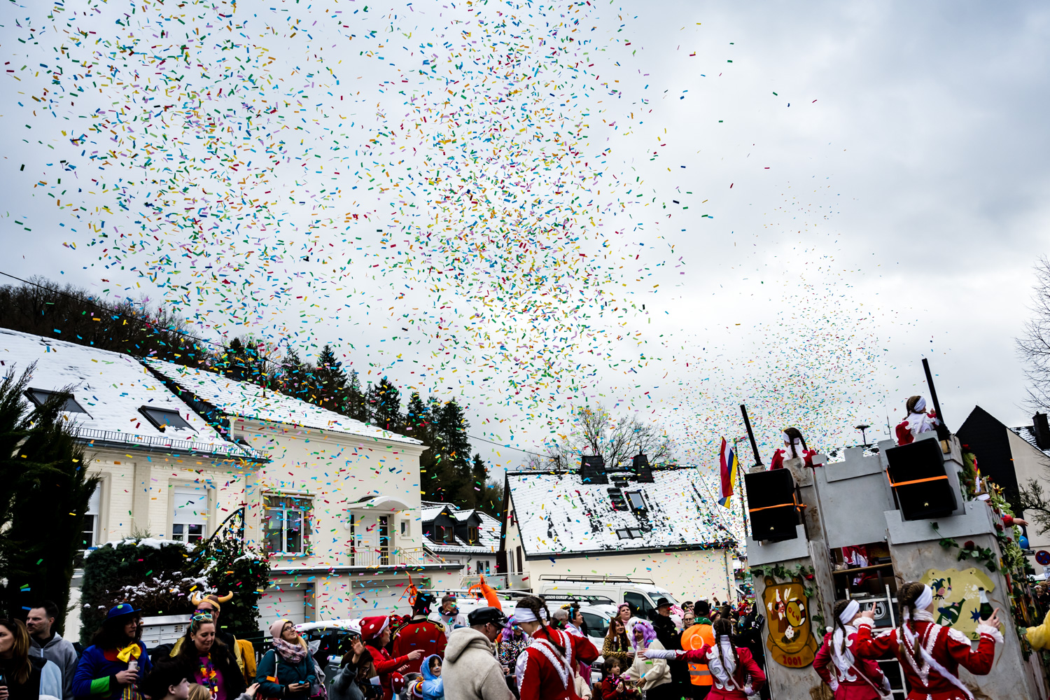Straßenkarneval: Rosenmontagsumzug in Wiesbaden-Frauenstein am Montag, 16. Februar 2026