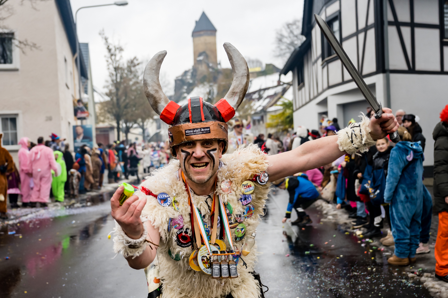 Straßenkarneval: Rosenmontagsumzug in Wiesbaden-Frauenstein am Montag, 16. Februar 2026