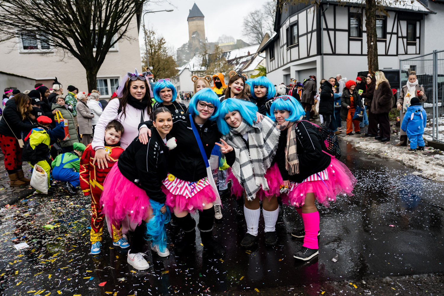 Straßenkarneval: Rosenmontagsumzug in Wiesbaden-Frauenstein am Montag, 16. Februar 2026
