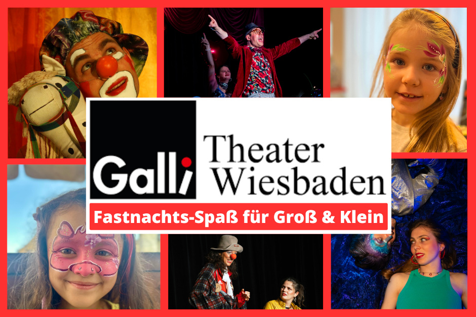 Fastnachts-Spaß im Galli Theater Wiesbaden