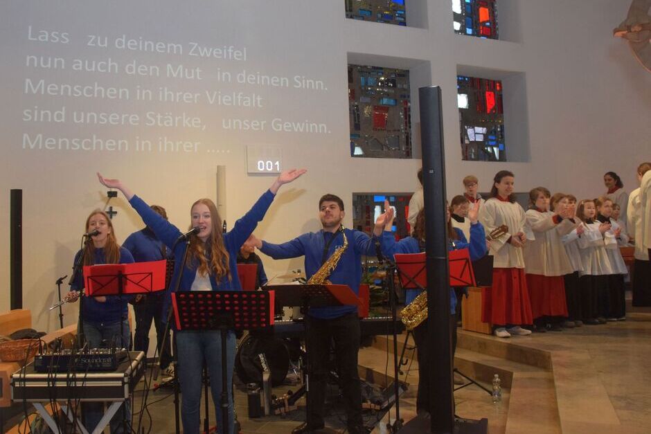 Zum St. Birgid Namenstag feierte die Gemeinde in Wiesbaden Bierstadt einen Gottesdienst