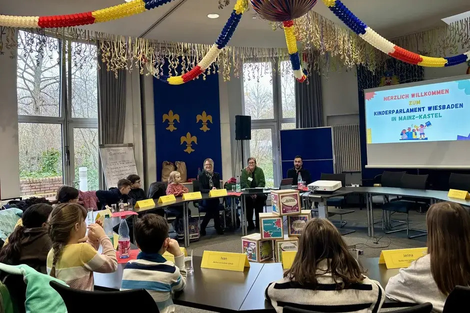 Das erstes Wiesbadener Kinderparlament startet in Kastel
