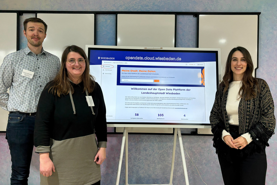 Die Open-Data-Plattform der Landeshauptstadt Wiesbaden wurde vorgestellt