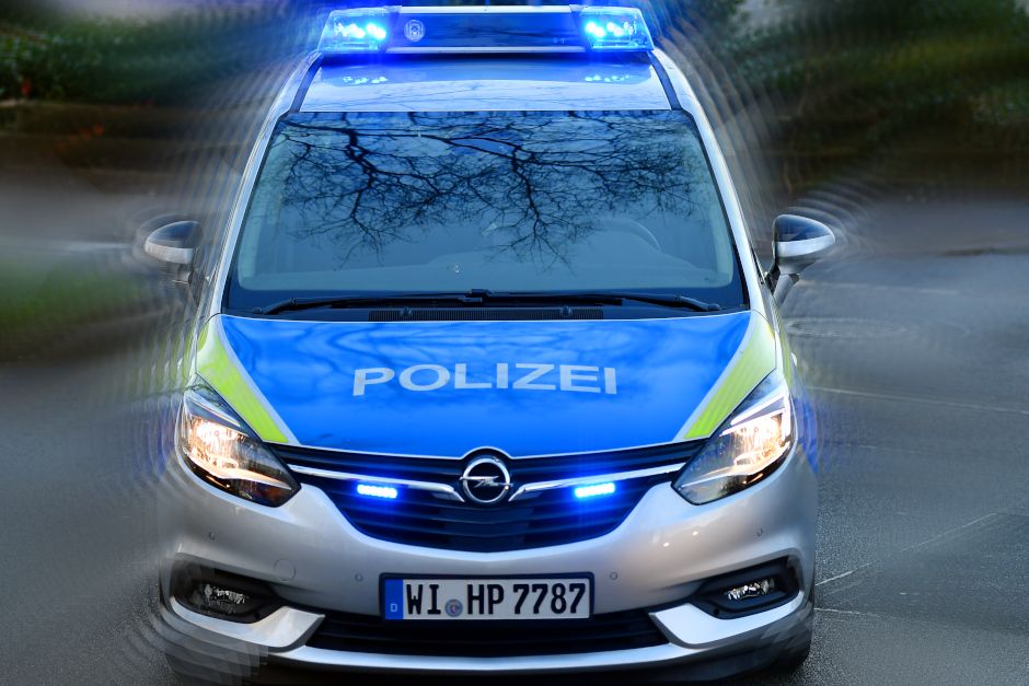 Bedrohung mit Tierabwehrpistole - Polizeieinsatz in Wiesbaden
