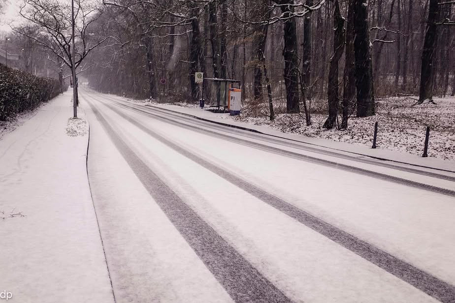 Wetter: Schnee-Chaos in Wiesbaden am Dienstag. 3. Februar 2026.