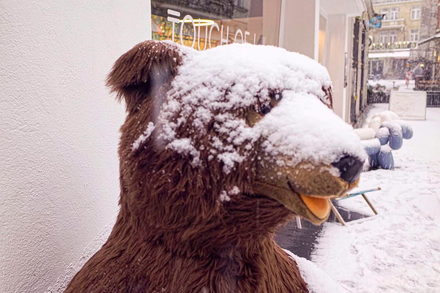 Wetter: Schnee-Chaos in Wiesbaden am Dienstag. 3. Februar 2026.