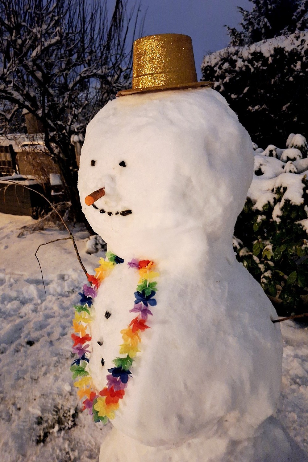 Wetter: Schnee-Chaos in Wiesbaden am Dienstag. 3. Februar 2026.