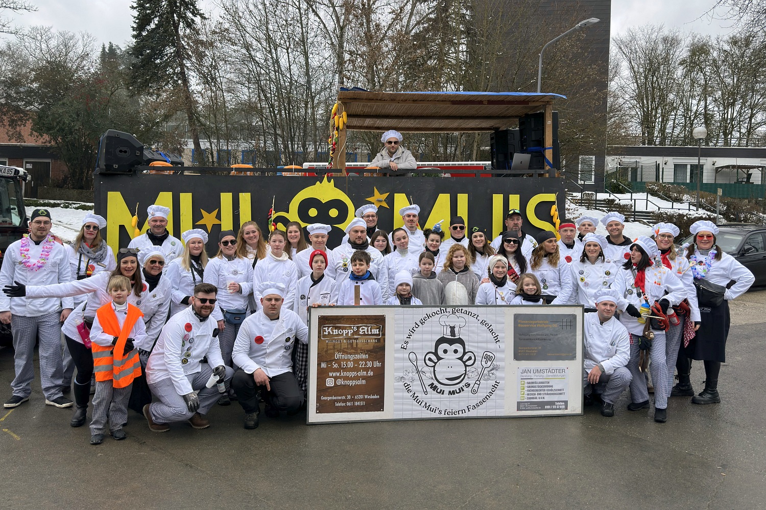 Straßenkarneval: Rosenmontagsumzug in Wiesbaden-Frauenstein am Montag, 16. Februar 2026