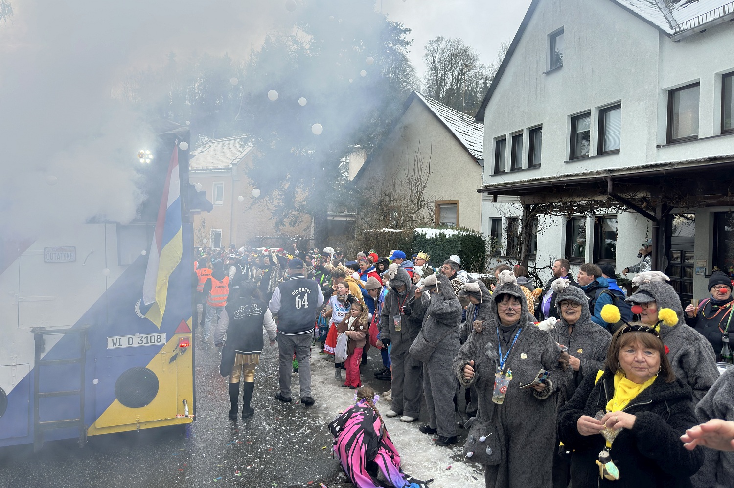 Straßenkarneval: Rosenmontagsumzug in Wiesbaden-Frauenstein am Montag, 16. Februar 2026