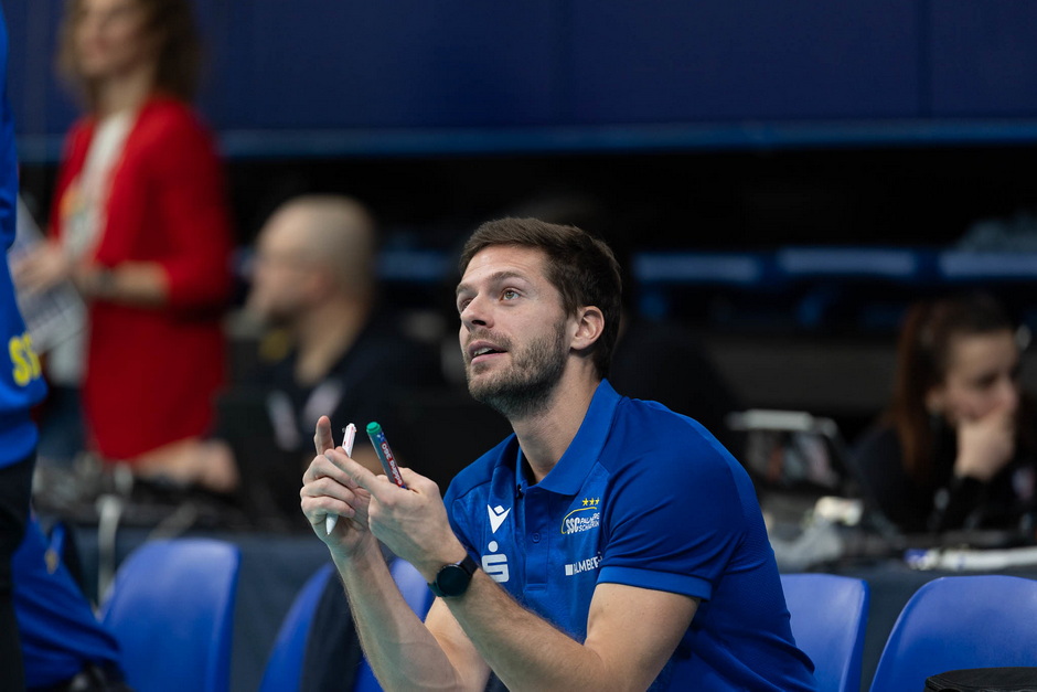 VC Wiesbaden Cheftrainer Paul Sens ab nächster Saison Foto Michael Dittmer