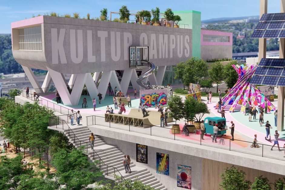 In Wiesbaden könnte zwischen Schlachthof und Mainzer Straße ein Kulturcampus entstehen.