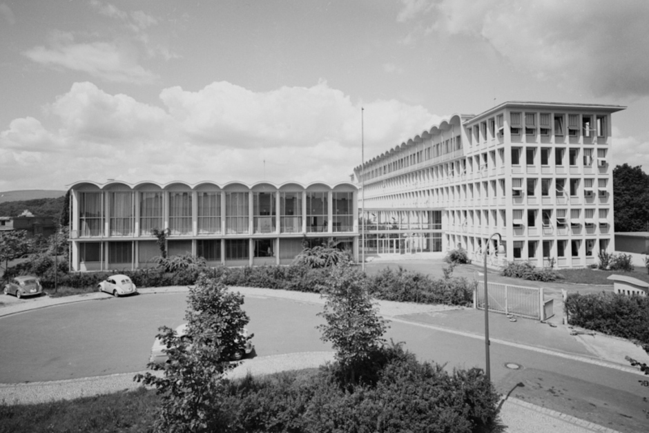 Das Bundeskriminalamt in Wiesbaden feiert in diesem Jahr sein 75-jähriges Bestehen.