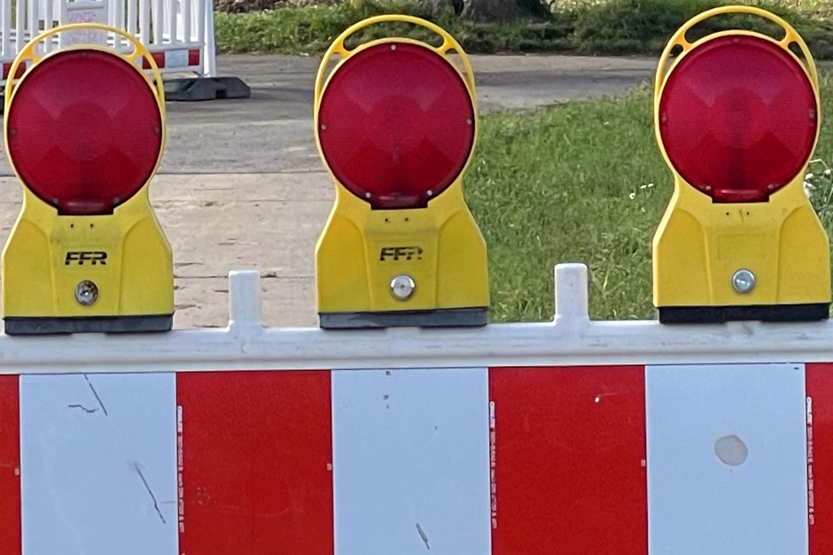 Nach Brandschaden: Unterführung am Hochkreisel in Kastel für zwei Tage voll gesperrt