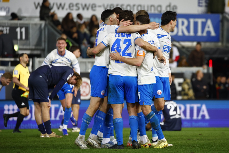 SV Wehen Wiesbaden verliert gegen FC Hansa Rostock