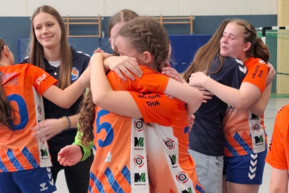 HSGBWM Weibliche Jugend nach dem letzten Saisonspiel
