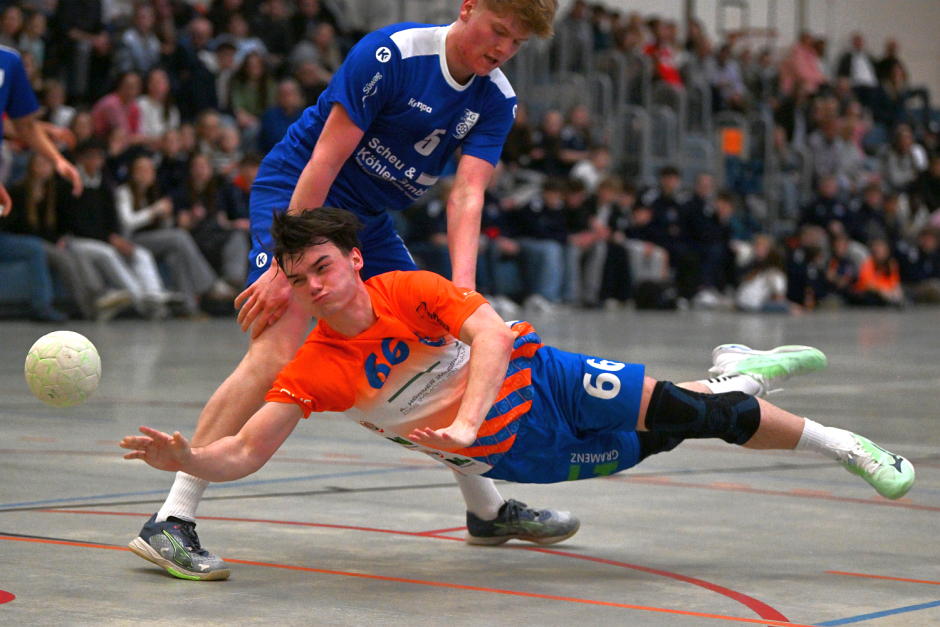 Handball A-Jugend: HSG Breckenheim Wallau / Massenheim gegen GSV Eintracht Baunatal in Wiesbaden-Breckenheim am Samstag, 21. März 2026