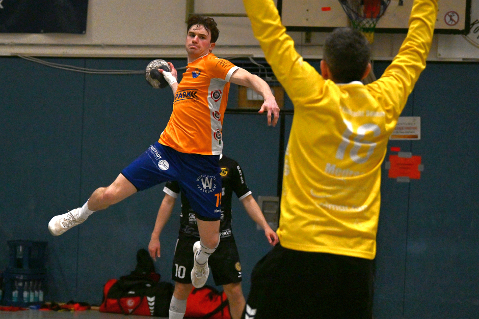 Handball: HSG Breckenheim Wallau / Massenheim gegen GSV Eintracht Baunatal in Wiesbaden-Breckenheim am Samstag, 21. März 2026