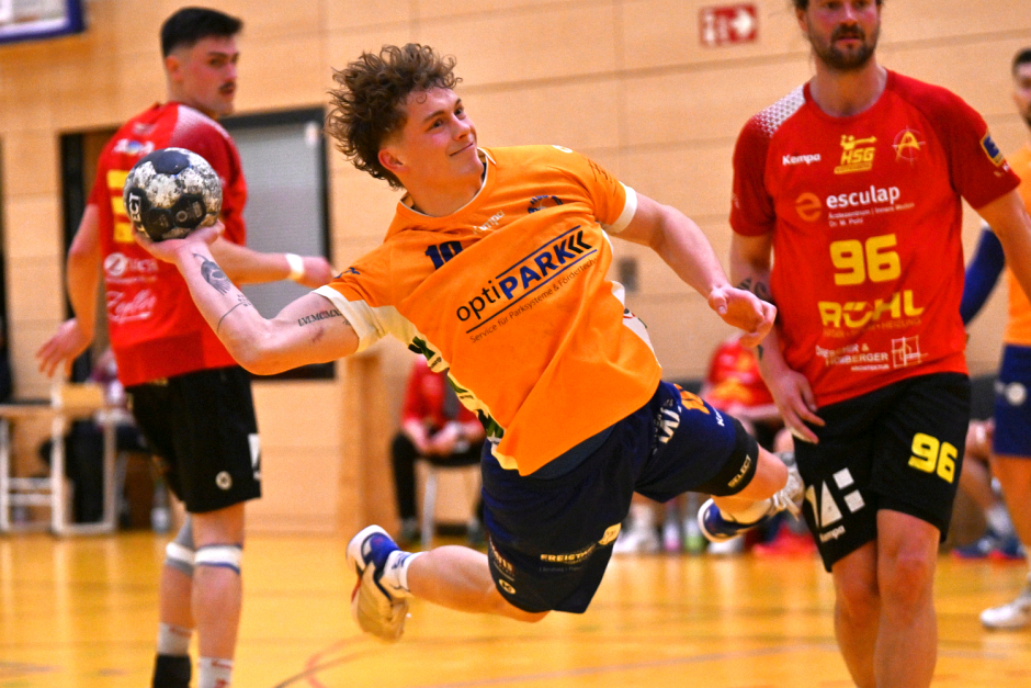 Handball: HSG Breckenheim Wallau / Massenheim gegen HSG Wettenberg in Wiesbaden-Breckenheim am Sonntag, 1. März 2026
