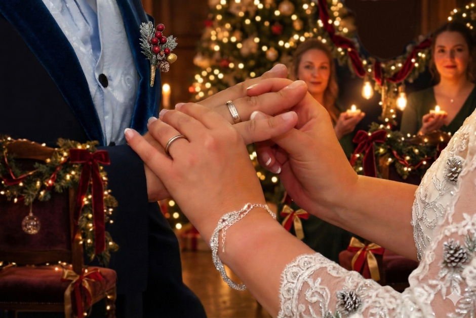 Romantik pur im Advent: Die Ortsverwaltung Wiesbaden-Delkenheim öffnet ihren festlich geschmückten Traugarten für weihnachtliche Hochzeiten. Paare können sich am 5. und 12. Dezember 2026 um 16, 17 und 18 Uhr trauen lassen – direkt beim Weihnachtsmarkt!