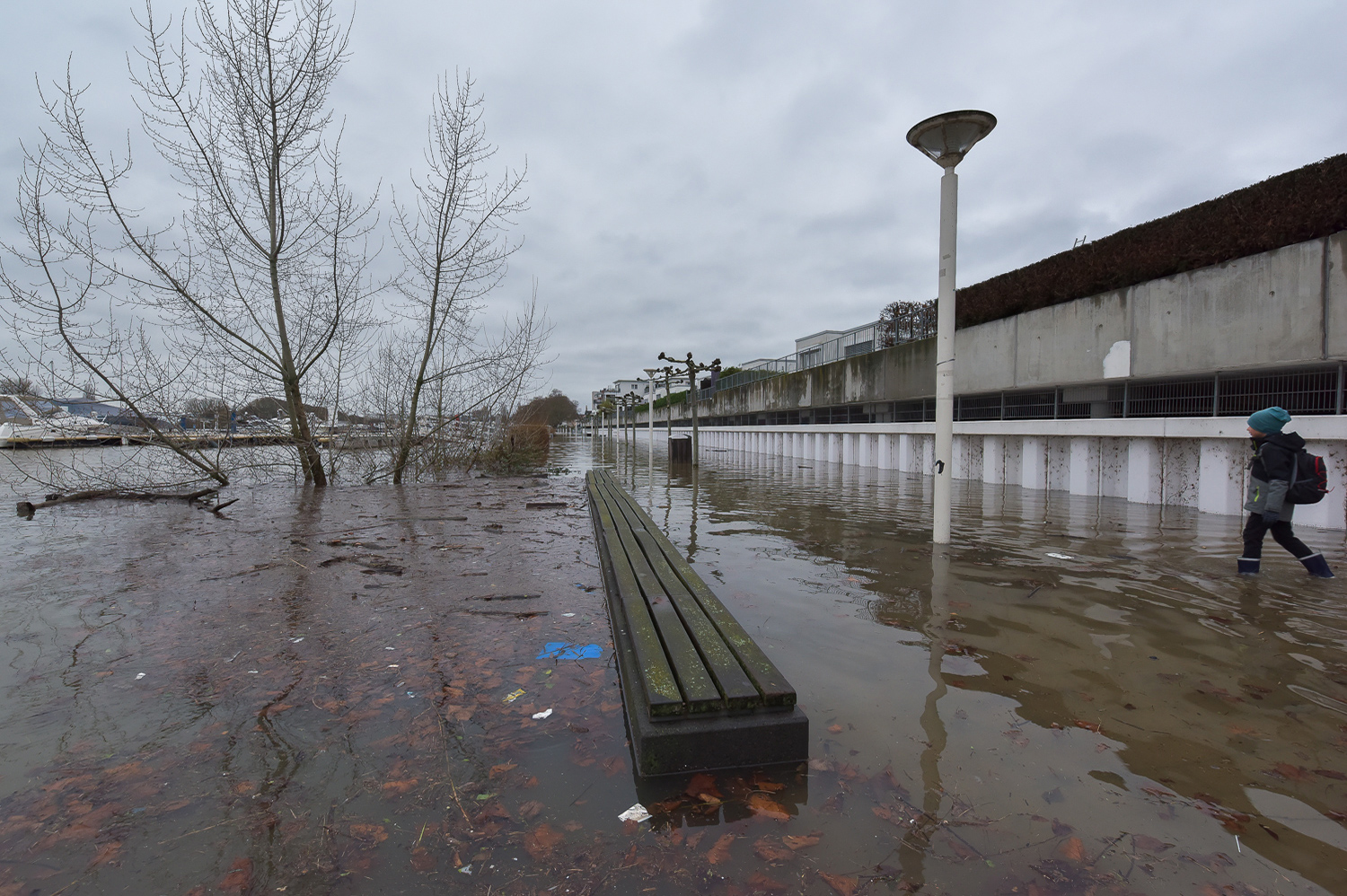 In Wiesbaden wird der Hochwasserschutz für Schierstein und Kostheim langfristig gesichert