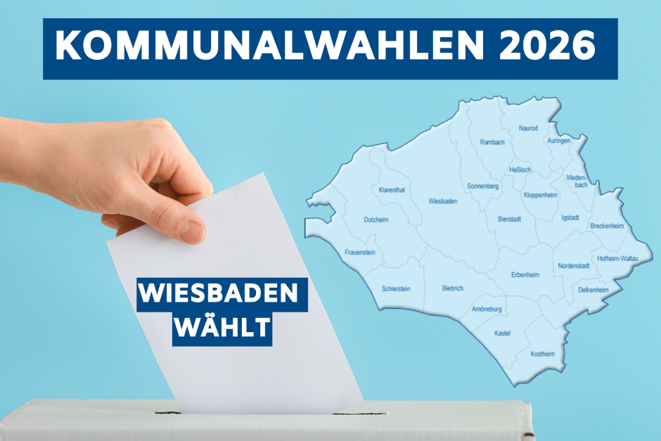 Am 15. März 2026 ist in Wiesbaden „Super-Kommunalwahl“: Gewählt werden das Stadtparlament, alle 26 Ortsbeiräte und der Ausländerbeirat. 15 Listen treten für die Stadtverordnetenversammlung an – mit bis zu 81 Stimmen, Kumulieren und Panaschieren wird der Stimmzettel zum XXL-Wahlzettel.