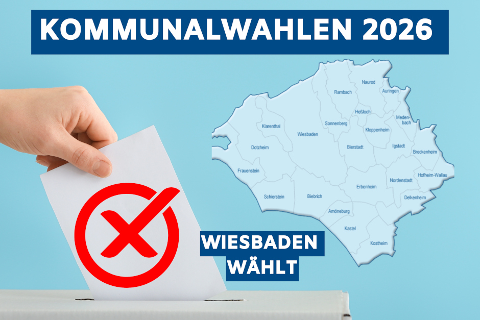 Am Sonntag, 15. März 2026, entscheidet Wiesbaden über seine politische Zukunft – in den Wahllokalen von 8 bis 18 Uhr. Mehr als 200.000 Wahlberechtigte bestimmen die Zusammensetzung der Stadtverordnetenversammlung, der 26 Ortsbeiräte und des Ausländerbeirats. Die Stimmzettel sind so umfangreich wie selten zuvor, das hessische Kommunalwahlrecht mit Kumulieren und Panaschieren fordert volle Konzentration. Die wichtigsten Fakten im Überblick.