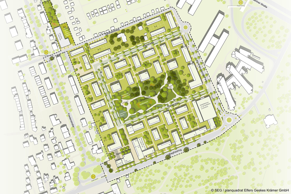 In Wiesbaden beginnt die Beteiligung der Öffentlichkeit zum geplanten neuen Wohnquartier Zweibörn