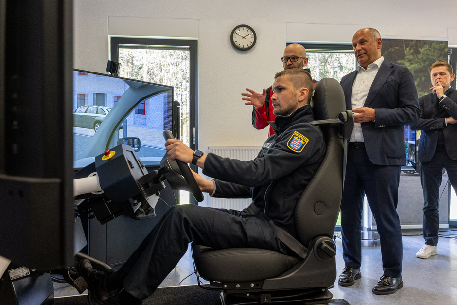Die Hessische Polizei setzt auch in Wiesbaden auf modernste Simulationstechnik