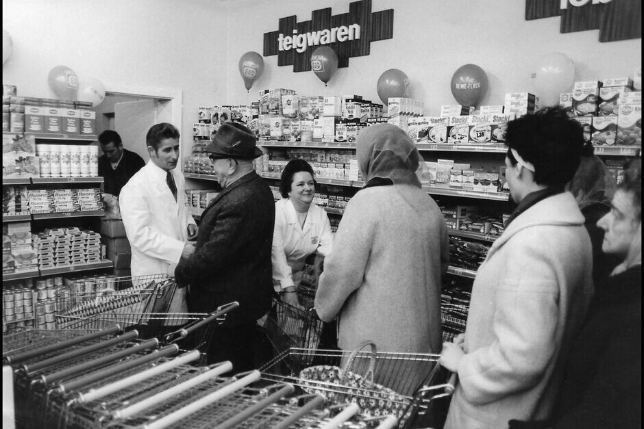 In Wiesbaden Bierstadt jährt sich die Eröffnung des ersten SB-Supermarkts zum 60. Mal
