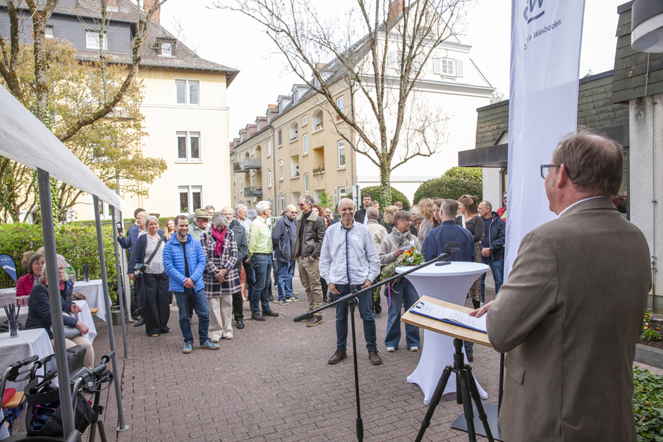 Eröffnung des Quartiershauses im Wiesbadener Dichterviertel