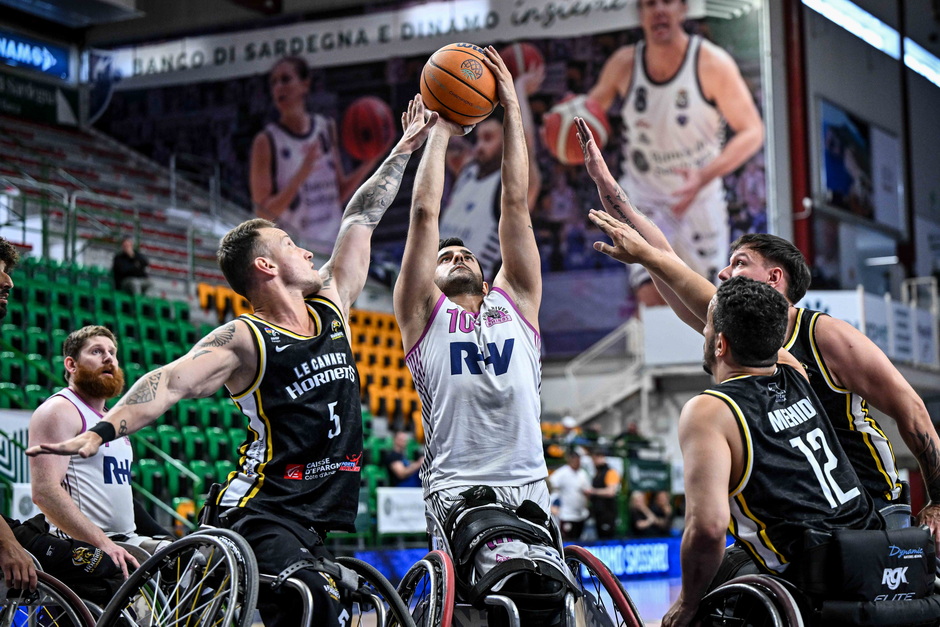 Mojtaba Kamali im Spiel um den 5. Platz