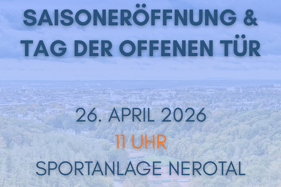Saisoneröffnungsfest und Tag der offenen Tür im Wiesbadener THC am 26. April 2026