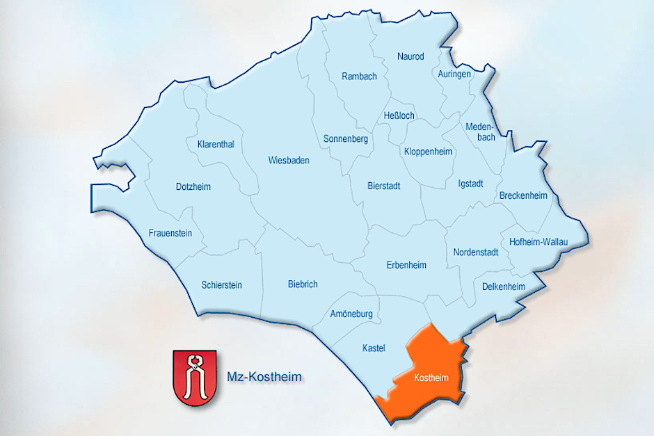 Konstituierende Sitzung des Ortsbeirats Wiesbaden-Kostheim: Wer wird neue Ortsvorsteherin oder Ortsvorsteher?