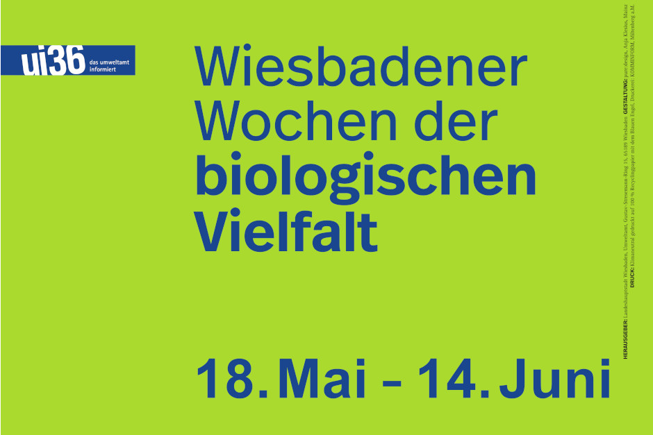 Buntes Programm bei den Wiesbadener Wochen der biologischen Vielfalt