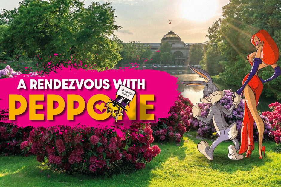 Hochkarätiges Kunst- und Lifestyle-Highlight in der Landeshauptstadt: Ende Mai verwandelt sich das historische Kurhaus Wiesbaden in ein Mekka für internationale Gegenwartskunst. Unter dem Titel „A Rendezvous with Peppone“ präsentiert der weltweit gefragte Pop-Art-Künstler PEPPONE seine neuesten Skulpturen und Werke persönlich im edlen Ambiente des Kurhauses. Flankiert wird das Kulturevent von einer spektakulären Meisterwerke-Ausstellung der Galerie Mensing.