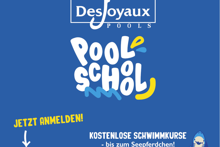 Jetzt bewerben: Kostenlose Schwimmkurse für Kinder bei der „Desjoyaux Pool-School“ in Wiesbaden-Erbenheim