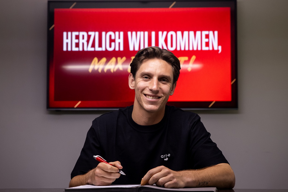 Fussball SV Wehen Wiesbaden Neuzugang Max Brandt