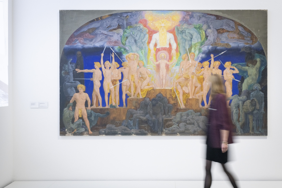 Eine Ausstellung im Museum Wiesbaden würdigt das Lebenswerk des Jugendstilmalers und Symbolisten Georg Lührig
