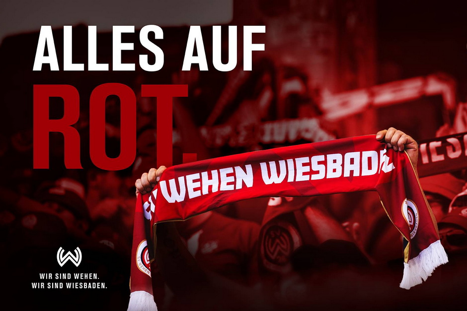 SV Wehen Wiesbaden Saisonkampagne 2026 2027 "Alles auf Rot"